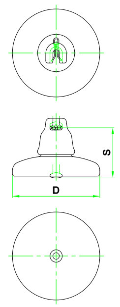 SKETCH B FOR NORMAL DISC 45 KN T0 90 KN - TABLE 1