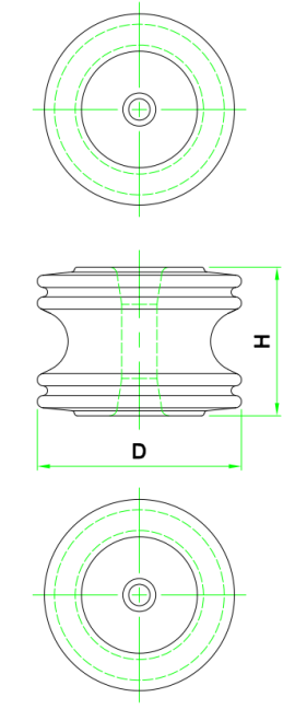 SKETCH FOR SPOOL INS 53-4 - TABLE 1